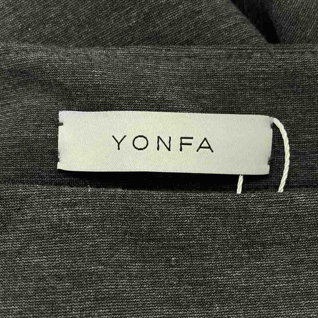 YONFA / ヨンファ | ストレッチ サイドジップ 裾スリット イージー パンツ | S | グレー | レディース レディースのパンツ(その他)の商品写真