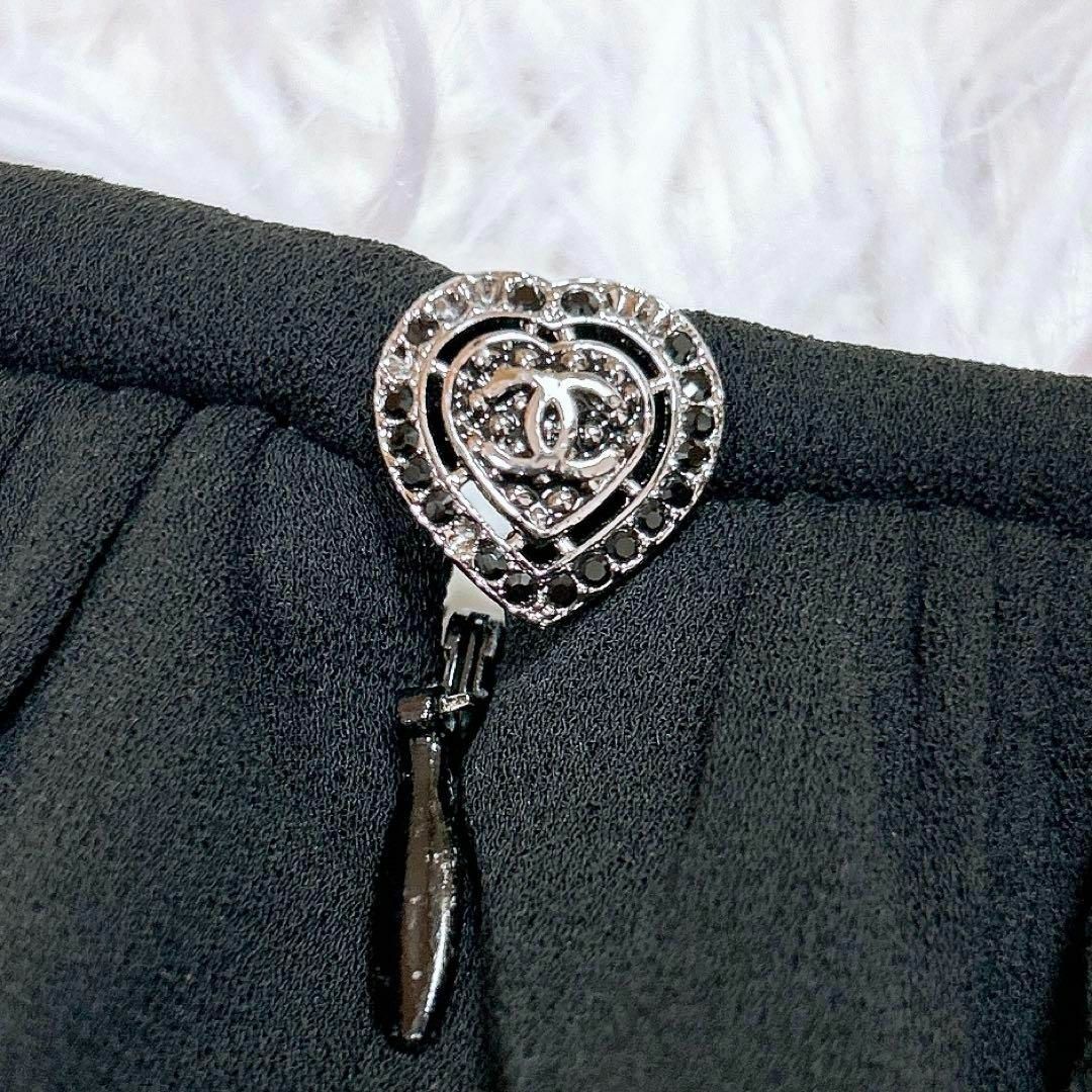 CHANEL - CHANEL シャネル 09C ワンピース サイズ34 ブラック CHANEL - CHANEL シャネル 09C ワンピース サイズ34 ブラック