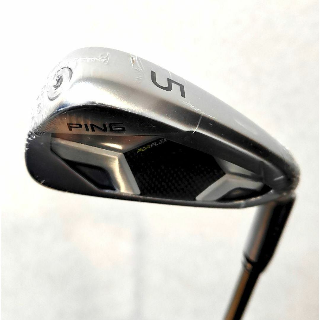 PING - 【未使用】PING G430 5番アイアン 純正スチール S 黒の PING - 【未使用】PING G430 5番アイアン 純正スチール S 黒の
