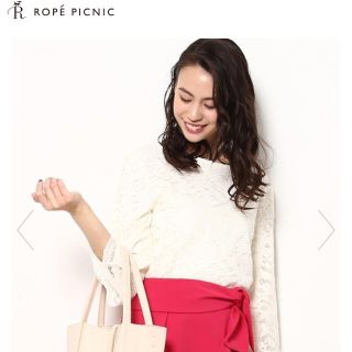 ロペピクニック(Rope' Picnic)の今季✴︎レース重ねプルオーバー(カットソー(長袖/七分))