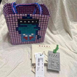 MARNI(かごバッグ/ストローバッグ ・ ピンク/桃色系)のフリマ MARNI(かごバッグ/ストローバッグ ・ ピンク/桃色系)のフリマ