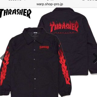 スラッシャー(THRASHER)のTHRASHERコーチジャケット(ナイロンジャケット)