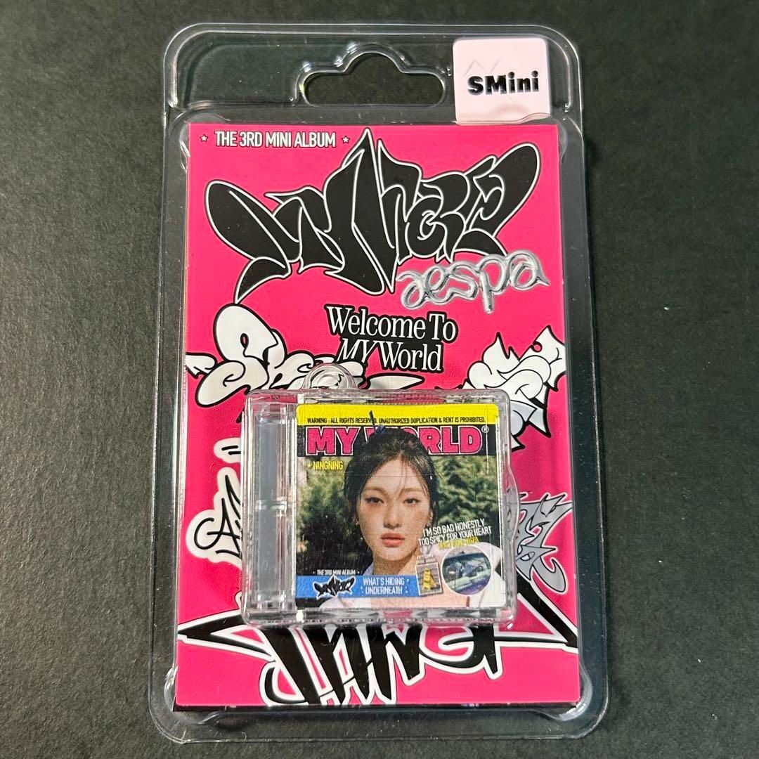 aespa(エスパ)のaespa✩My World✩SMini ver.✩ニンニン✩未開封 エンタメ/ホビーのCD(K-POP/アジア)の商品写真