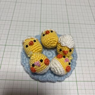 rinrin様 専用】ハンドメイド作品 ミニシュナ3匹 ビーズ あみぐるみ