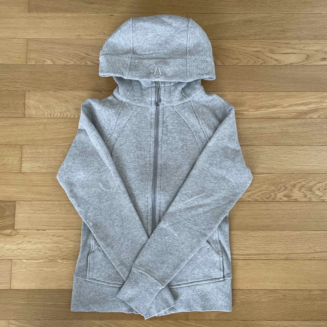 lululemon - lululemon ルルレモン パーカー ライトグレー lululemon - lululemon ルルレモン パーカー ライトグレー