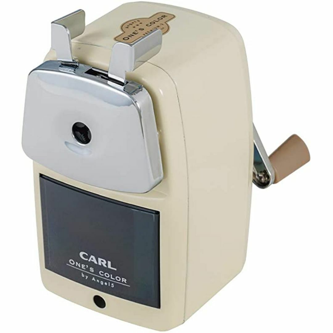 CARL(カールジムキ)のカール事務器 鉛筆削り エンゼル5 プレミアム3 クリーム A5PR3-I インテリア/住まい/日用品の文房具(その他)の商品写真