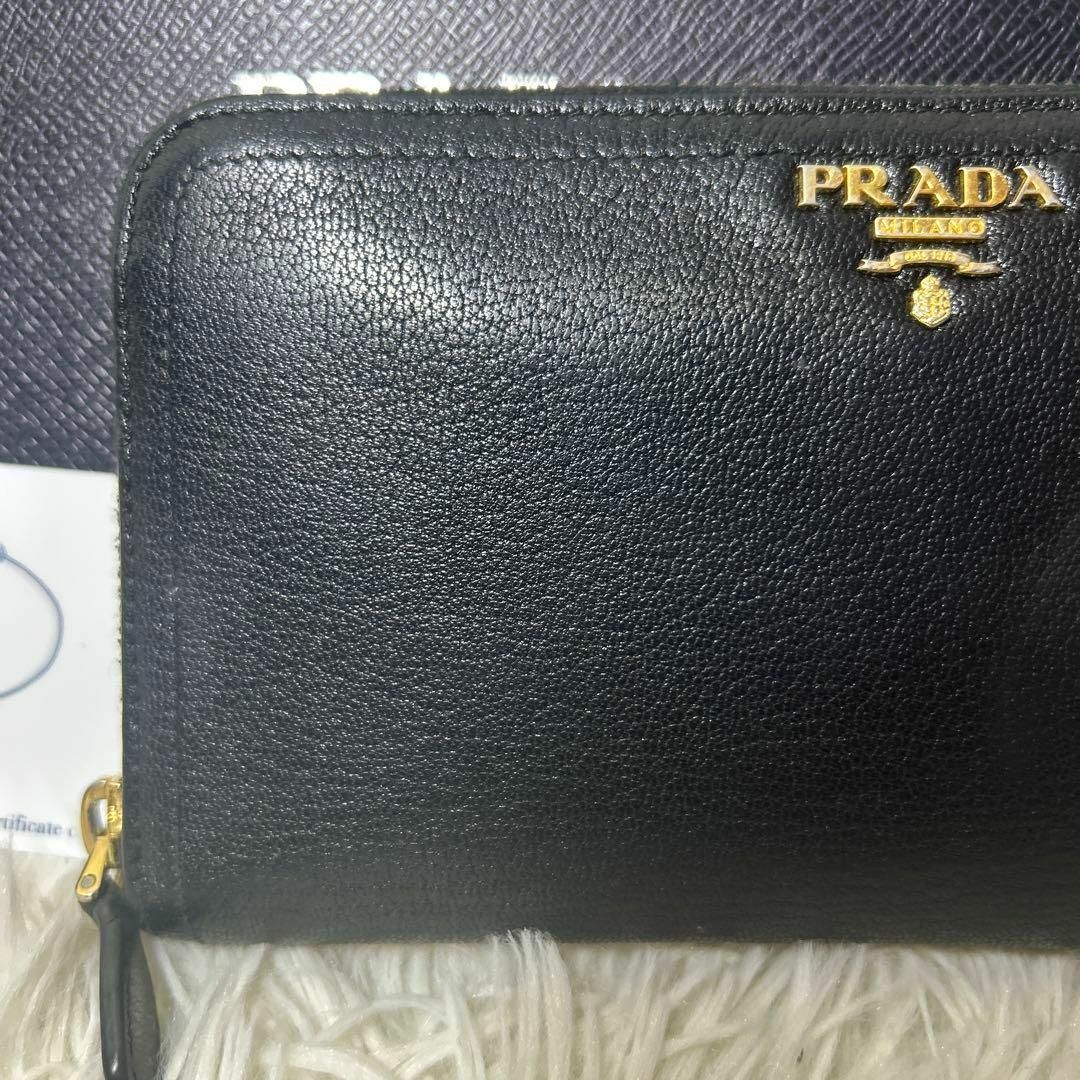 PRADA - 美品✨ 付属品完備 プラダ 長財布 オールレザー PRADA - 美品✨ 付属品完備 プラダ 長財布 オールレザー