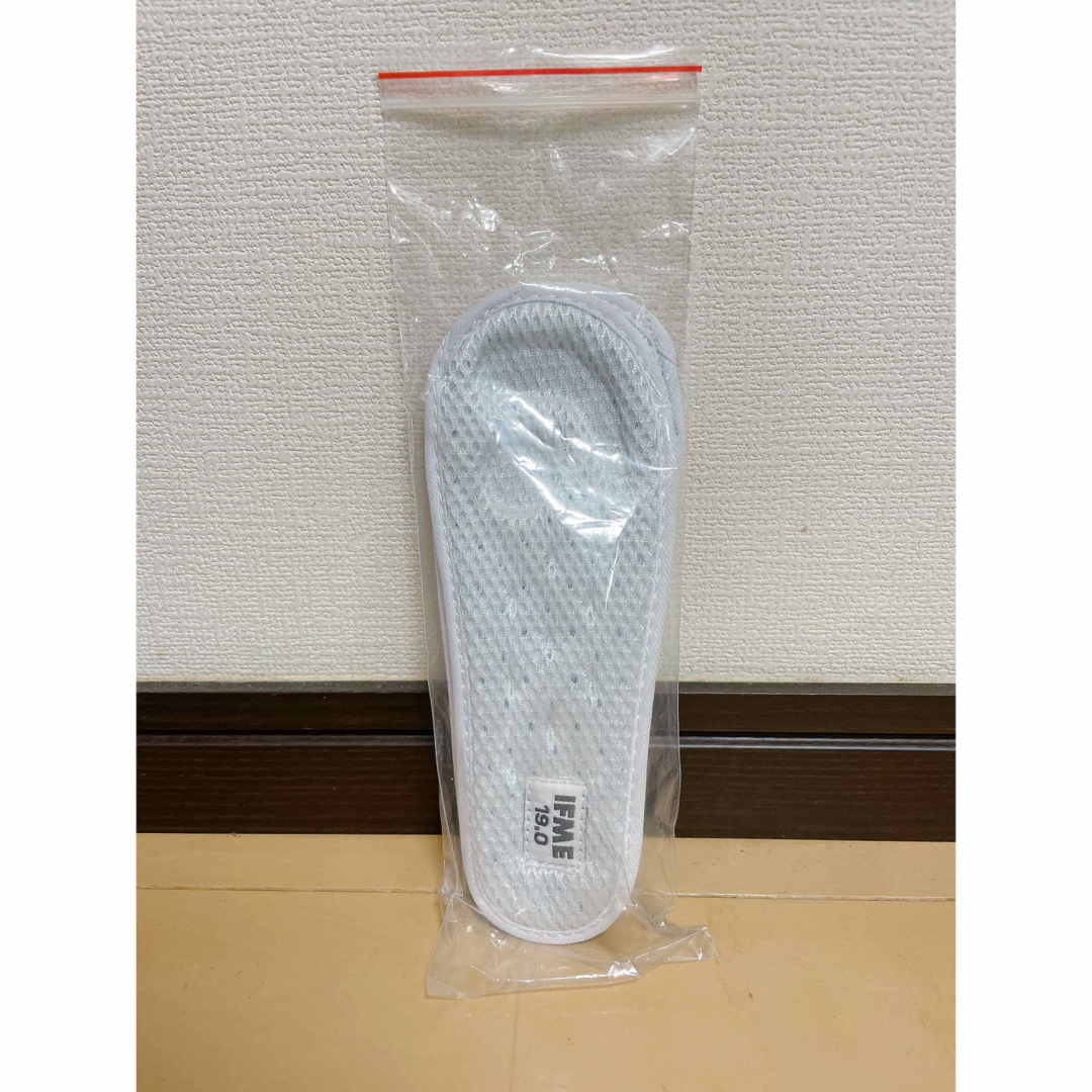 IFME(イフミー)のイフミー IFME 上履き 中敷 19cm キッズ/ベビー/マタニティのキッズ靴/シューズ(15cm~)(スクールシューズ/上履き)の商品写真