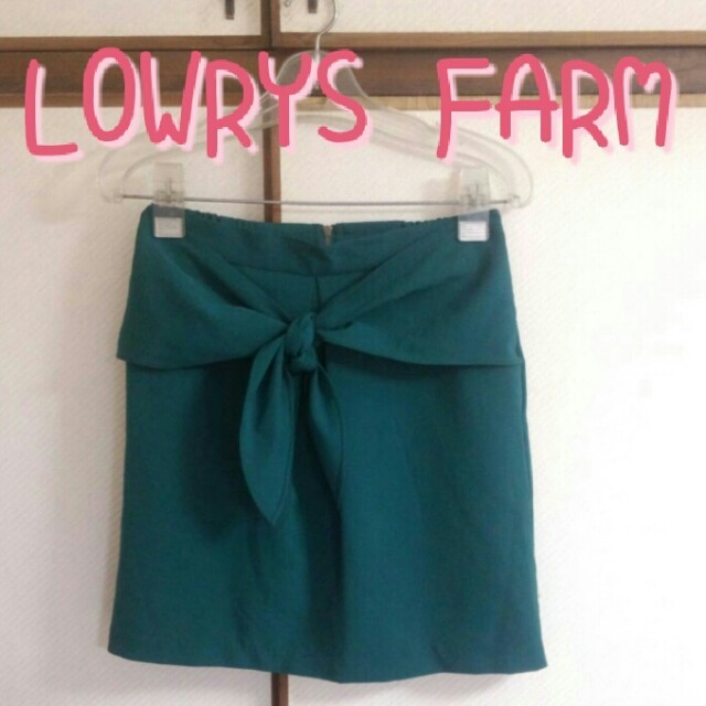 LOWRYS FARM(ローリーズファーム)のローリーズ＊リボンタイトスカート レディースのスカート(ミニスカート)の商品写真