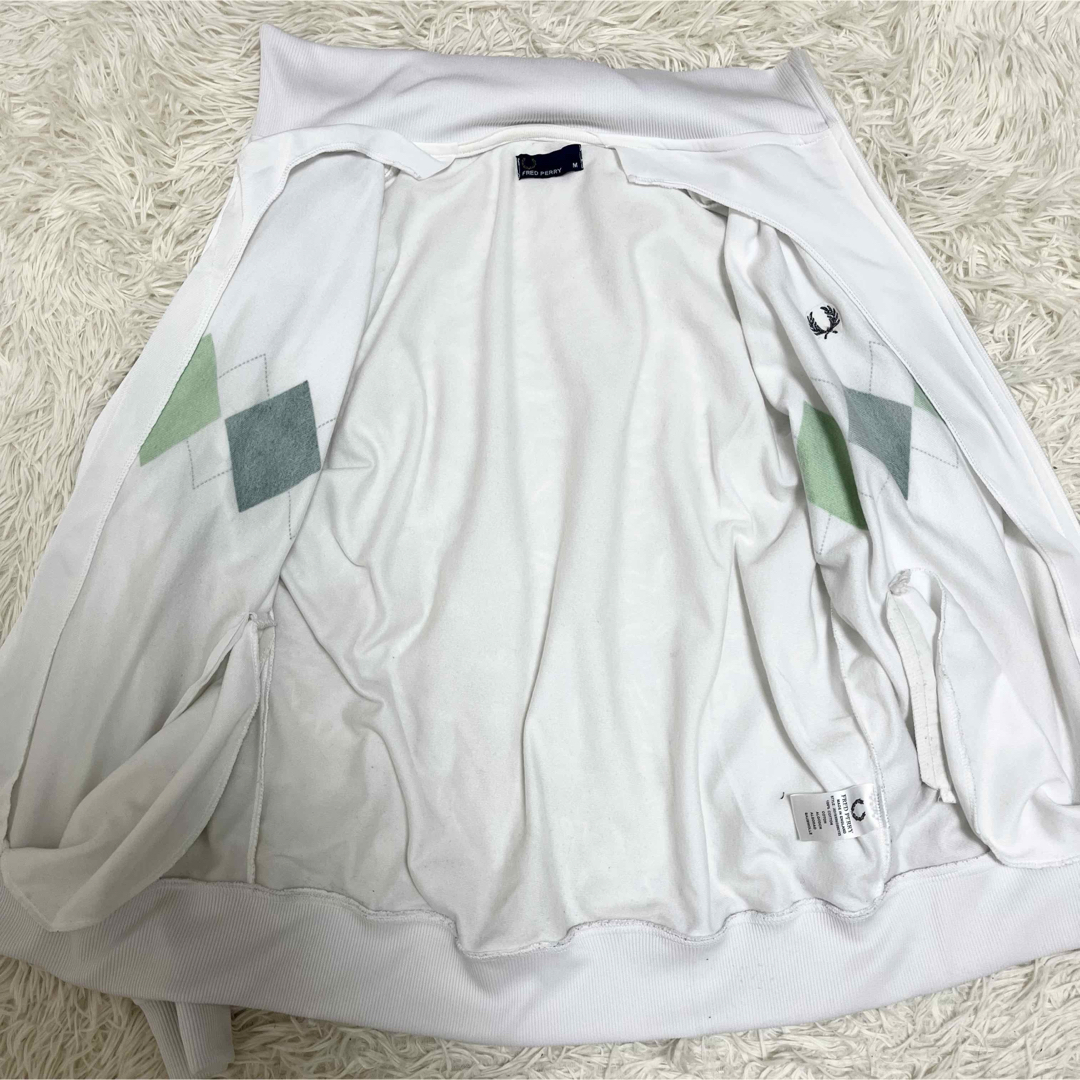 FRED PERRY - 美品✨フレッドペリー ジャージ 英国製 アーガイル FRED PERRY - 美品✨フレッドペリー ジャージ 英国製 アーガイル