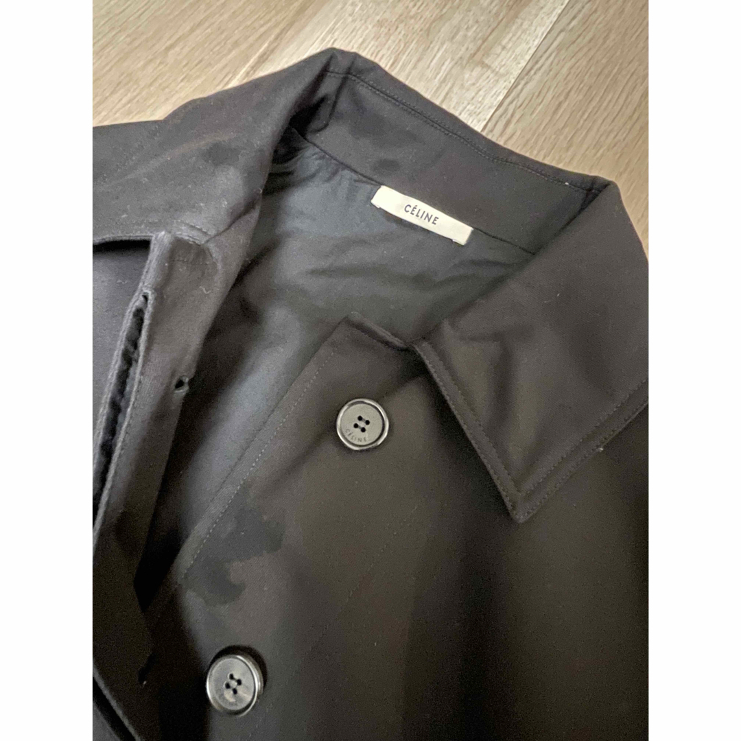 CELINE - 美品です!!CELINE セリーヌ ステンカラーコート CELINE - 美品です!!CELINE セリーヌ ステンカラーコート