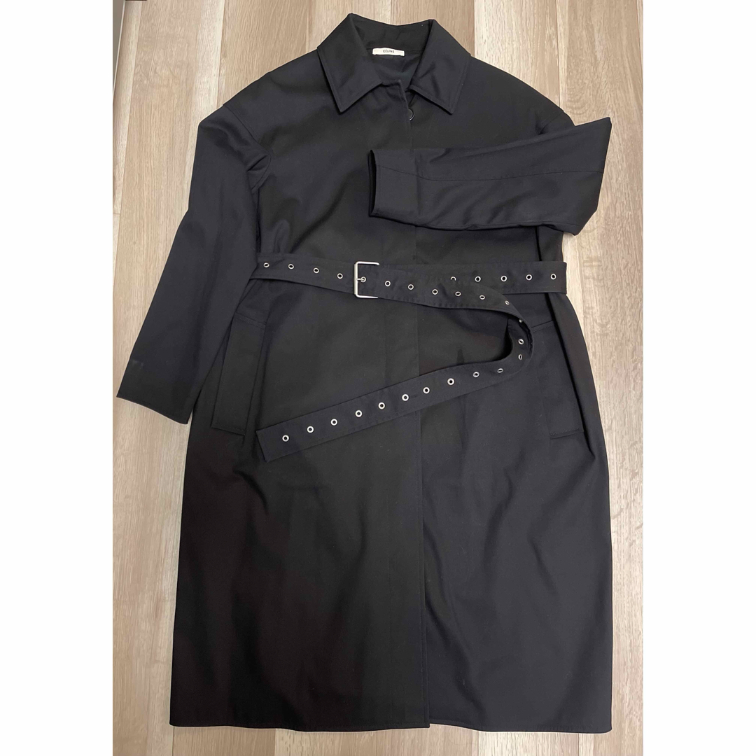 CELINE - 美品です!!CELINE セリーヌ ステンカラーコート CELINE - 美品です!!CELINE セリーヌ ステンカラーコート