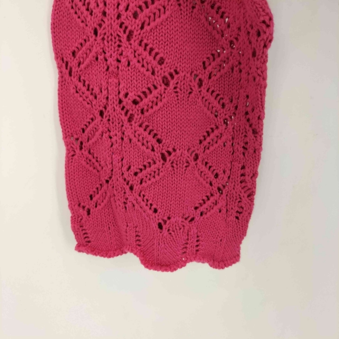 EMODA - EMODA(エモダ) 23SS クロシェ ローゲージショートニット EMODA - EMODA(エモダ) 23SS クロシェ ローゲージショートニット