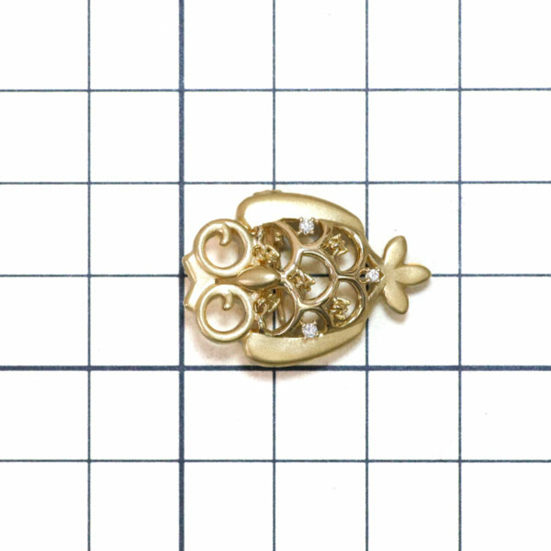 TASAKI - 田崎真珠 K18YG ダイヤモンド ブローチ兼ペンダント TASAKI - 田崎真珠 K18YG ダイヤモンド ブローチ兼ペンダント
