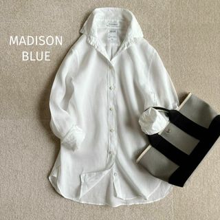 MADISONBLUE - マディソンブルー B刺繍 オーバーサイズ コットン MADISONBLUE - マディソンブルー B刺繍 オーバーサイズ コットン