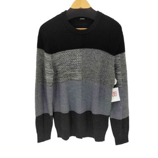 DIESEL - DIESEL ニット赤 S メンズ ニット オールオーバー DIESEL - DIESEL ニット赤 S メンズ ニット オールオーバー