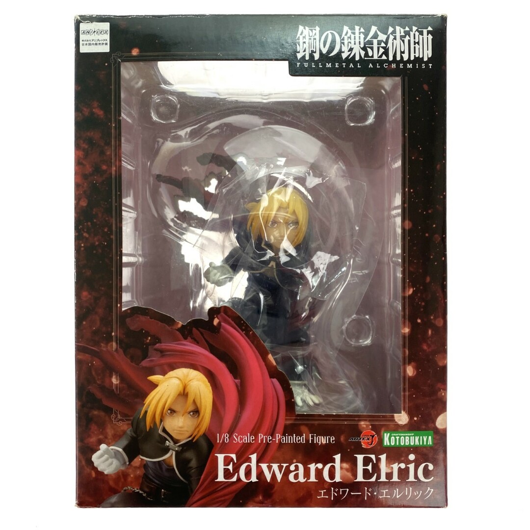 KOTOBUKIYA - ##KOTOBUKIYA コトブキヤ ARTFX J 鋼の錬金術師 エドワード・エルリック 1/8フィギュア 開封品