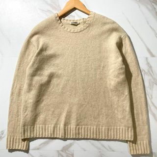 AURALEE - AURALEE オーラリー カシミヤシルク スキッパー AURALEE - AURALEE オーラリー カシミヤシルク スキッパー