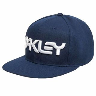オークリー(Oakley)のオークリー フラットブリムキャップ マークIII ネイビー(キャップ)