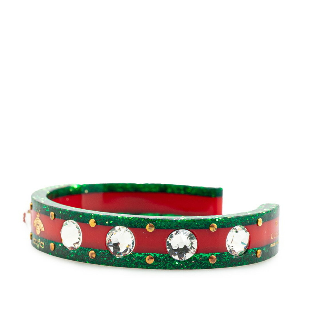 GUCCI - グッチ シェリーライン 蜂 ビー ラメ バングル GUCCI - グッチ シェリーライン 蜂 ビー ラメ バングル