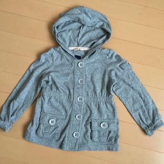 ベビーギャップ(babyGAP)のbabyGAP ボタンフーディーパーカー(ジャケット/上着)