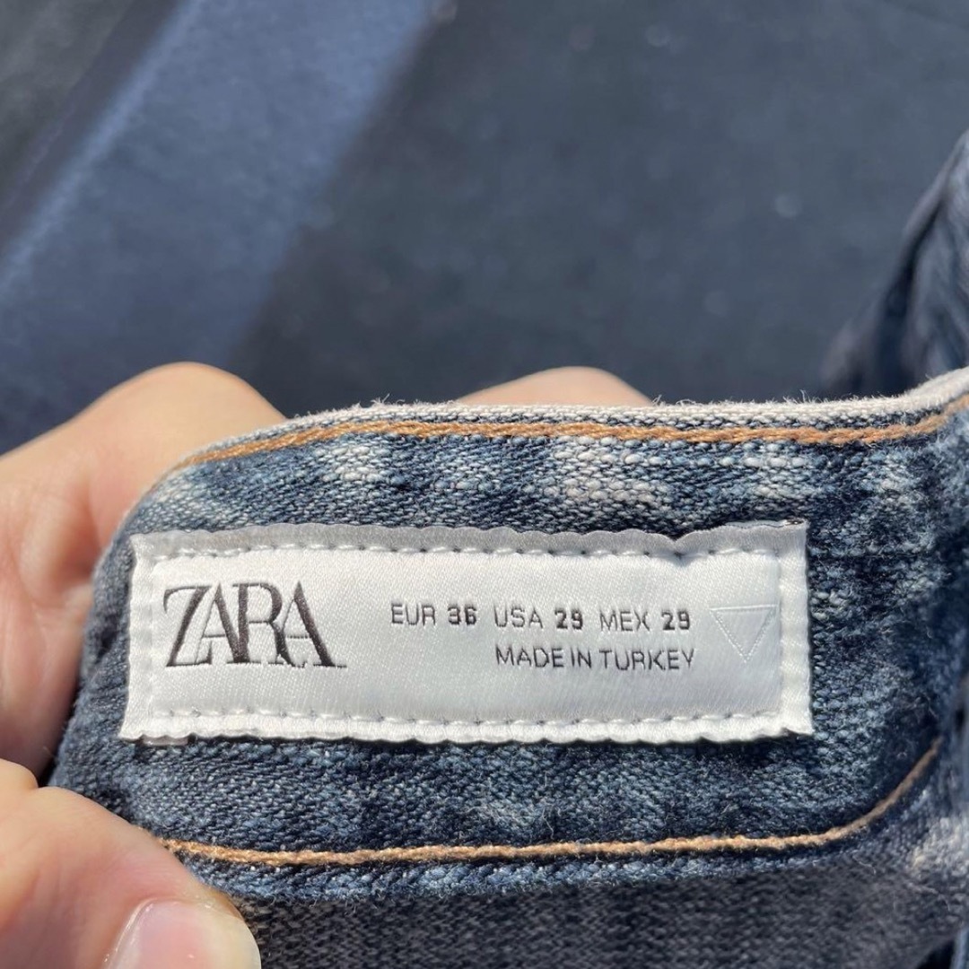 ZARA - y2k zara バギーデニム バギーパンツ ウォッシュ加工 ZARA - y2k zara バギーデニム バギーパンツ ウォッシュ加工