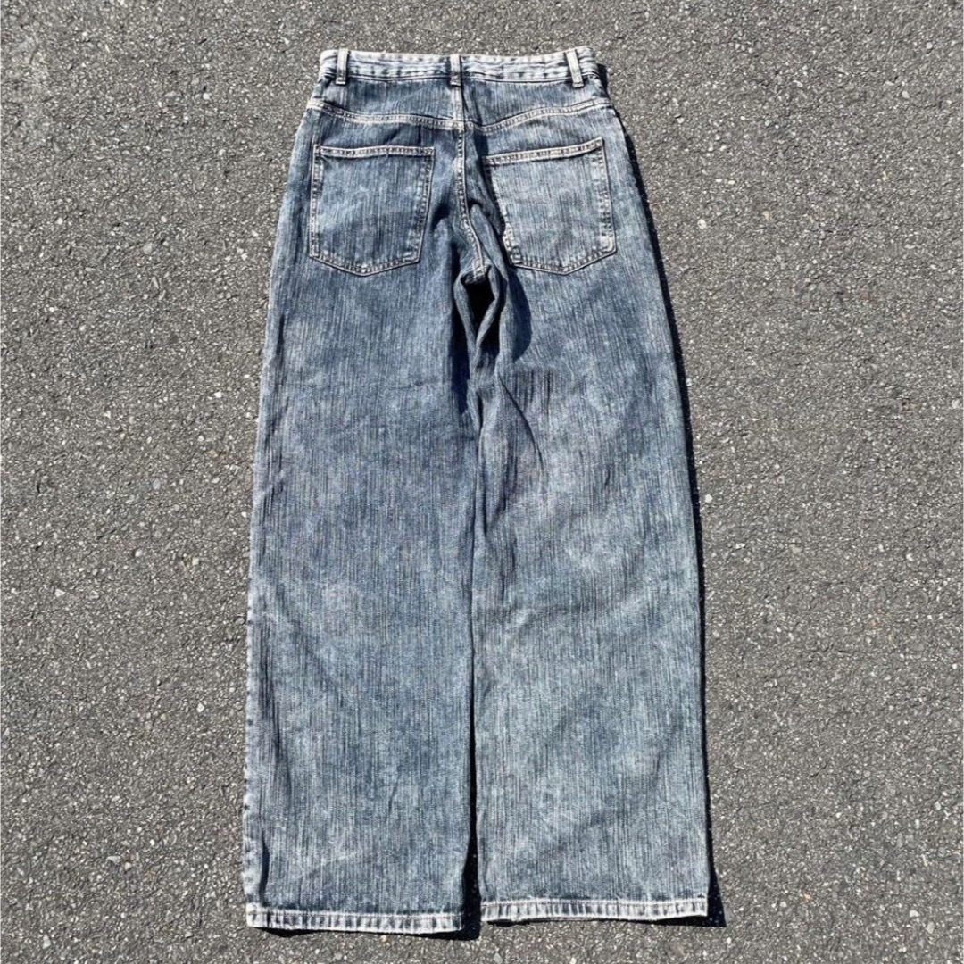 ZARA - y2k zara バギーデニム バギーパンツ ウォッシュ加工 ZARA - y2k zara バギーデニム バギーパンツ ウォッシュ加工