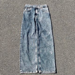 ZARA - y2k zara バギーデニム バギーパンツ ウォッシュ加工 ZARA - y2k zara バギーデニム バギーパンツ ウォッシュ加工