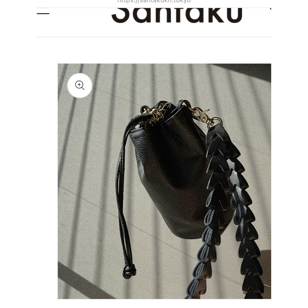 santaku 6way grain leather shoulder bagの通販 by たか's shop santaku 6way grain leather shoulder bagの通販 by たか's shop