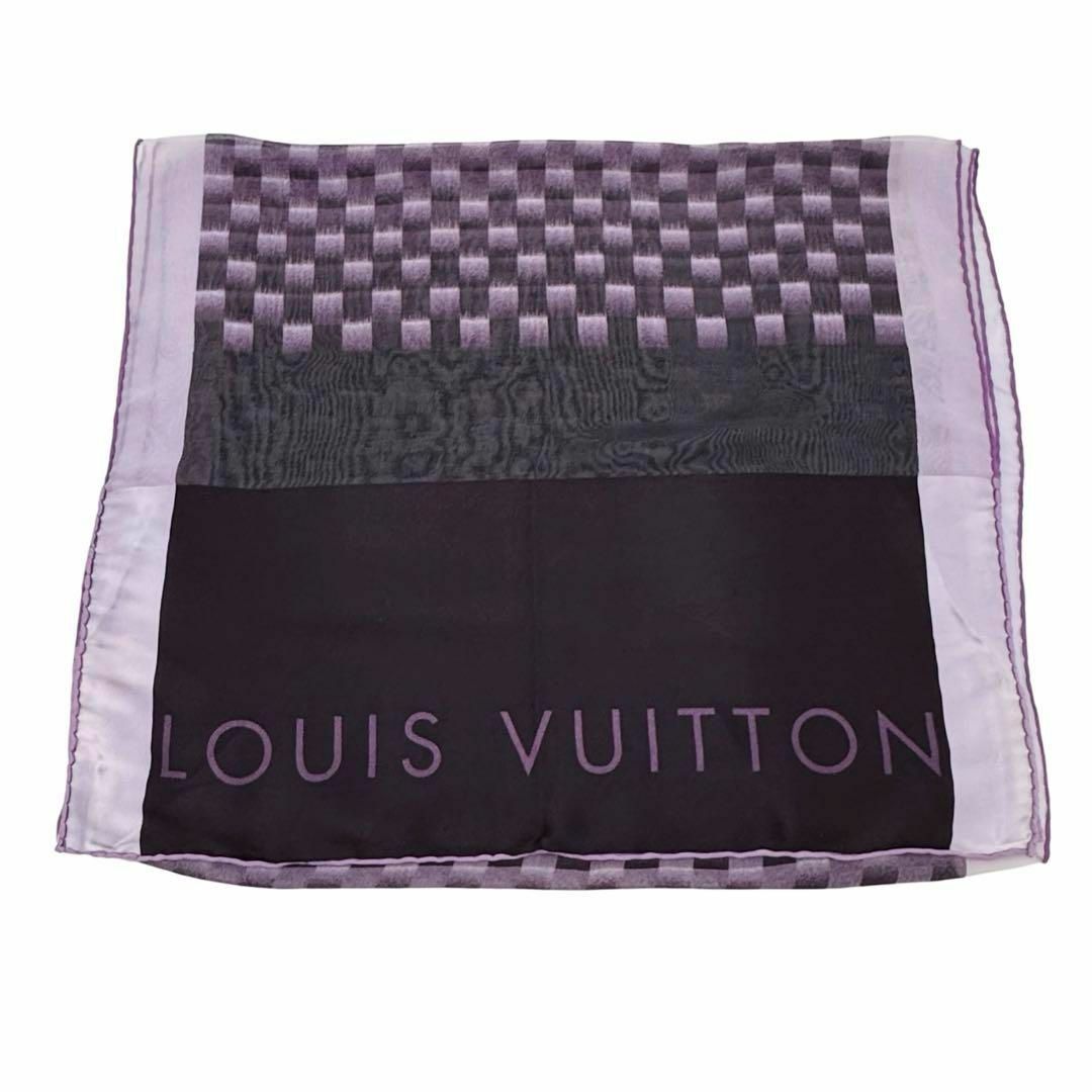 LOUIS VUITTON - LOUIS VUITTON シルク ストール ショール LOUIS VUITTON - LOUIS VUITTON シルク ストール ショール