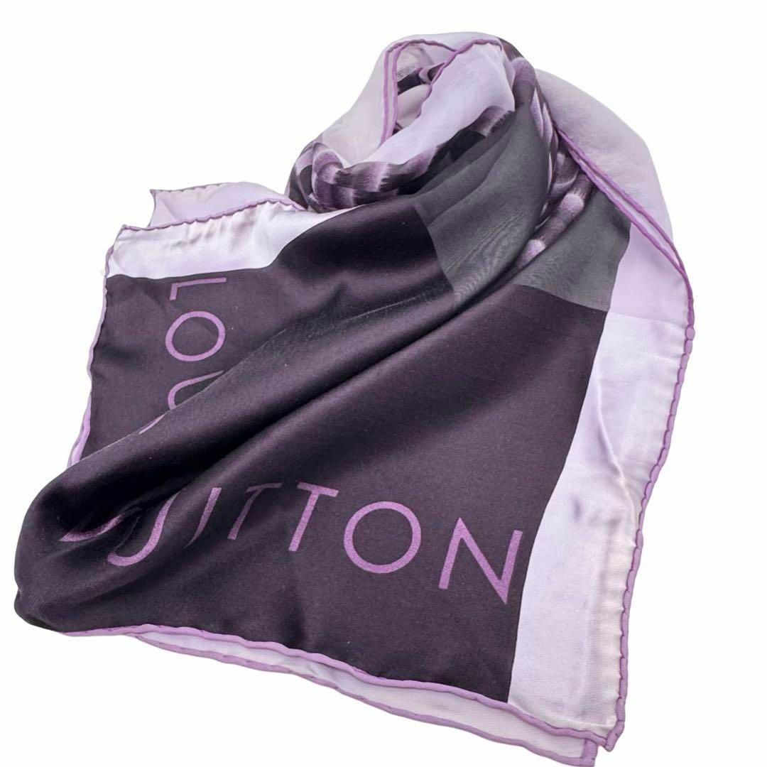 LOUIS VUITTON - LOUIS VUITTON シルク ストール ショール LOUIS VUITTON - LOUIS VUITTON シルク ストール ショール