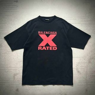 BALENCIAGA(Tシャツ/カットソー(半袖/袖なし) ・ ブラック/黒色 BALENCIAGA(Tシャツ/カットソー(半袖/袖なし) ・ ブラック/黒色