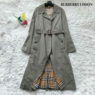 BURBERRY(トレンチコート ・ グリーン・カーキ/緑色系)の BURBERRY(トレンチコート ・ グリーン・カーキ/緑色系)の