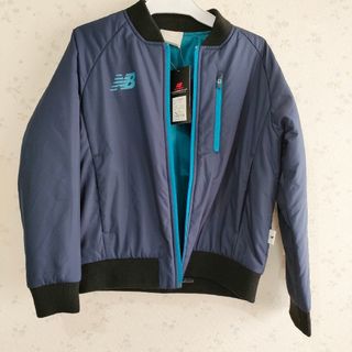 ニューバランス(New Balance)のニューバランス　子供用ブルゾン　ジャンパー　ジャケット　140 　中綿　ネイビー(ジャケット/上着)