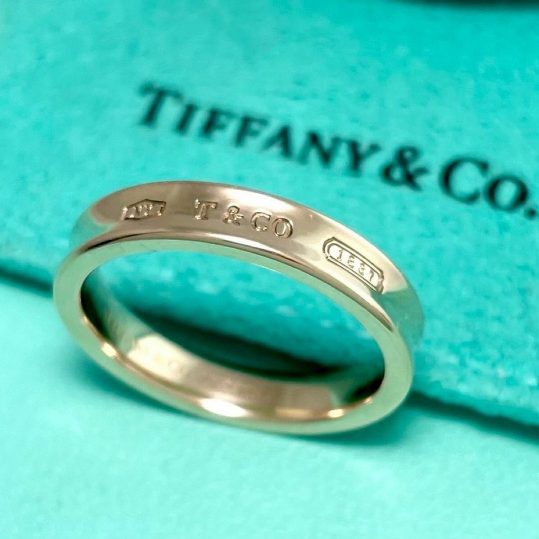 Tiffany & Co. - ティファニー 美品 メタル ナロー リング 19号 Tiffany & Co. - ティファニー 美品 メタル ナロー リング 19号