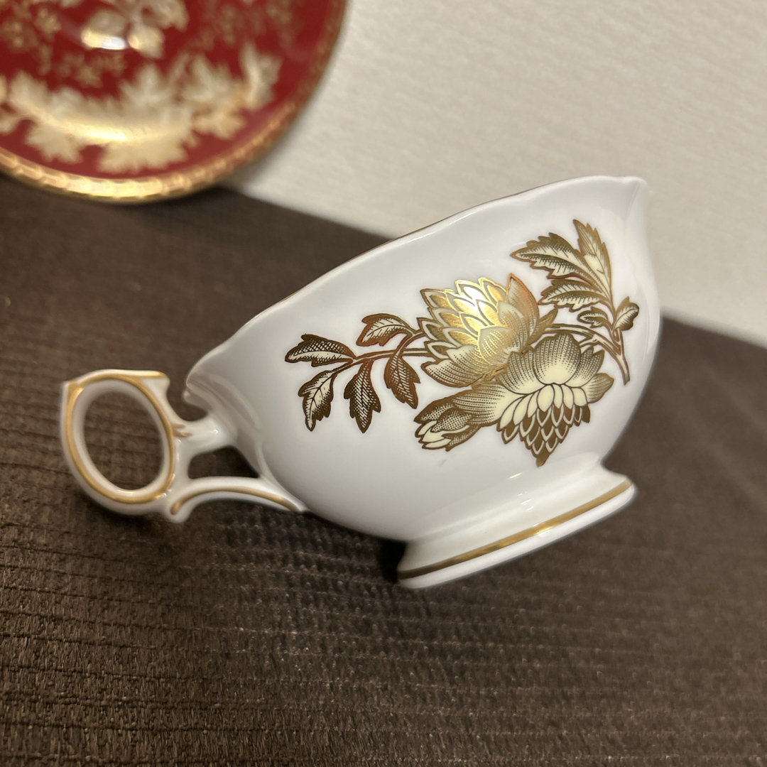 WEDGWOOD - ウェッジウッド トンキン ルビー ピオニー ティー WEDGWOOD - ウェッジウッド トンキン ルビー ピオニー ティー