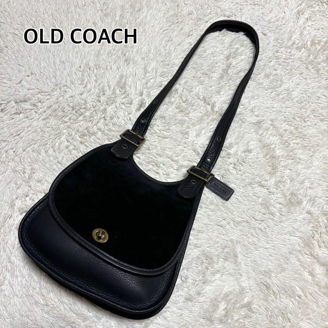 COACH - 希少 美品 OLD COACH ワンショルダーバッグ レザー COACH - 希少 美品 OLD COACH ワンショルダーバッグ レザー
