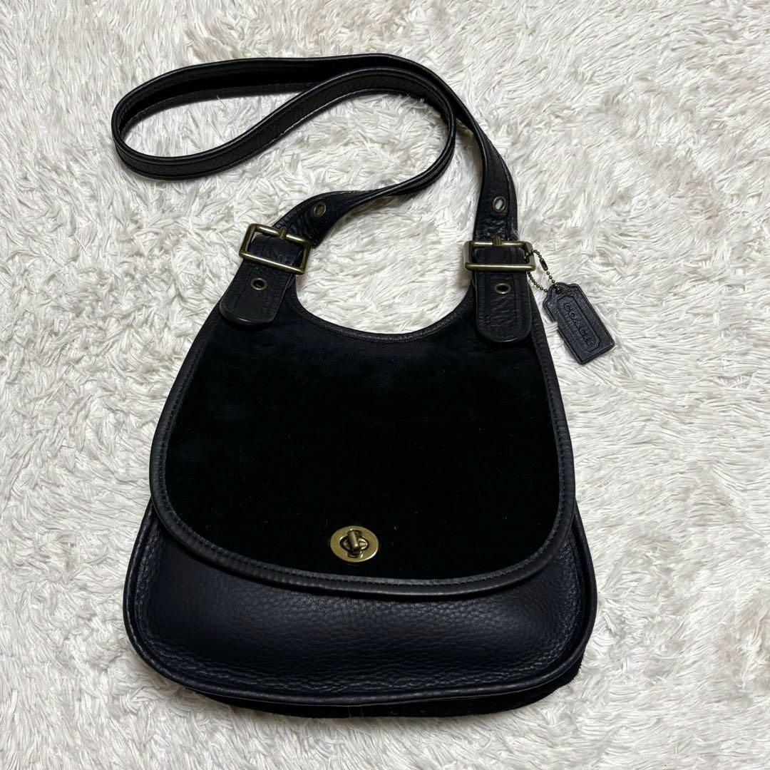 COACH - 希少 美品 OLD COACH ワンショルダーバッグ レザー COACH - 希少 美品 OLD COACH ワンショルダーバッグ レザー
