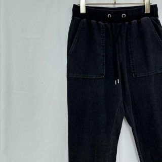 ジーユー(GU)の極美品✨ ジーユー GU パンツ スウェット デニム風 ジャージ 黒 (その他)