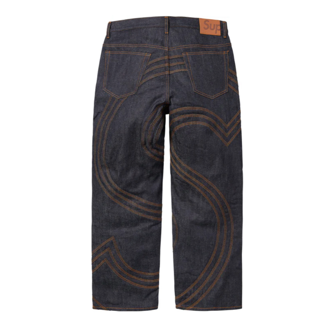 Supreme - 30 Supreme S Logo Rigid Baggy Jean Rigidの通販 by Supreme - 30 Supreme S Logo Rigid Baggy Jean Rigidの通販 by
