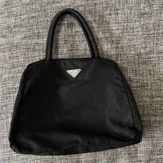 PRADA - c78【極美品】プラダ カナパSサイズ ビジュー 三角ロゴ PRADA - c78【極美品】プラダ カナパSサイズ ビジュー 三角ロゴ