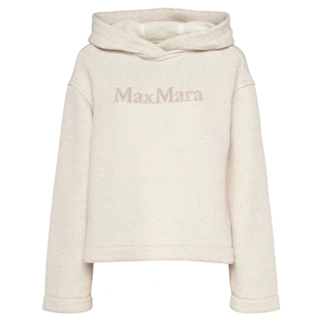 Max Mara - Max Mara gary ジャージーフーディー 新品タグ付きの Max Mara - Max Mara gary ジャージーフーディー 新品タグ付きの
