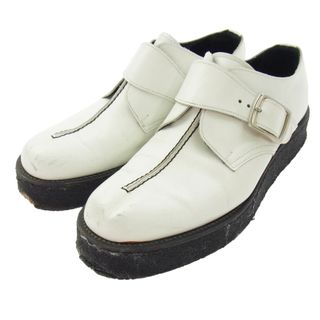 Y's Yohji Yamamoto ワイズ ヨウジヤマモト モンクストラップ レザーシューズ ホワイト系 【中古】(その他)