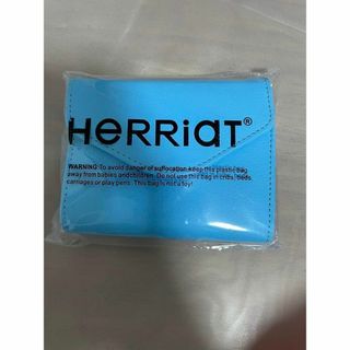 名刺入れ 名刺 ケース カード ケース HeRRiaT ミニ 水色(財布)