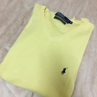 ラルフローレン(Ralph Lauren)のralph lauren  イエローニット(ニット/セーター)