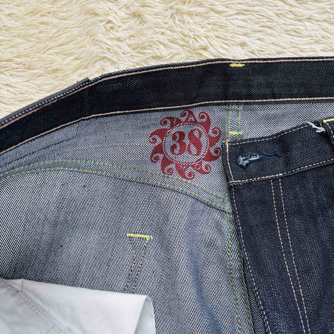 絡繰魂 - 【極美品】 SUGOI JAPAN TATTO 和柄デニム 鯉 城 神 絡繰魂 - 【極美品】 SUGOI JAPAN TATTO 和柄デニム 鯉 城 神