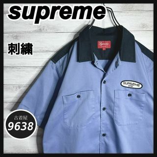 Supreme - 【入手困難!!】シュプリーム ✈︎ワークシャツ 刺繍 Supreme - 【入手困難!!】シュプリーム ✈︎ワークシャツ 刺繍