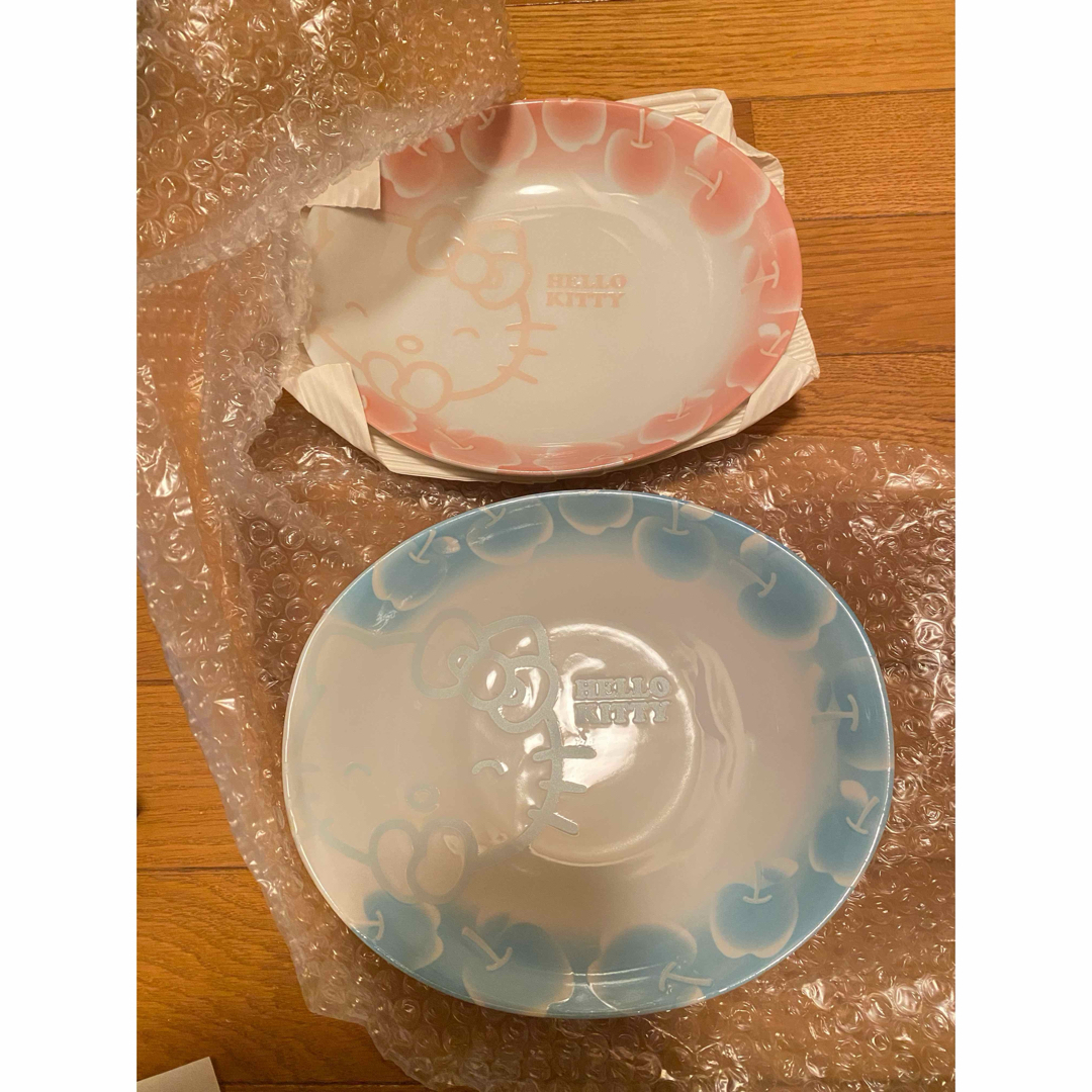 ハローキティ ボウル 皿 マグカップ セット インテリア/住まい/日用品のキッチン/食器(食器)の商品写真