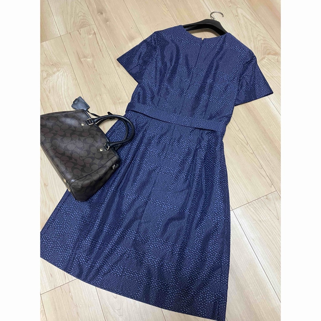 BURBERRY - 極美品 バーバリー ロンドン ワンピース ドット BURBERRY - 極美品 バーバリー ロンドン ワンピース ドット