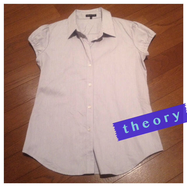 theory(セオリー)のセオリーのブラウス☆ レディースのトップス(シャツ/ブラウス(半袖/袖なし))の商品写真